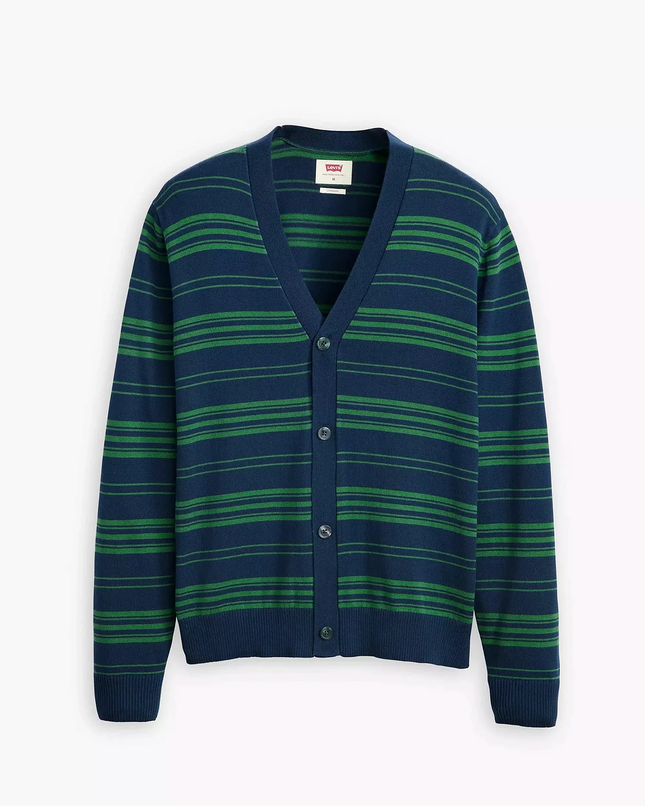 Чоловічий кардіган LEVIS DUNE CARDIGAN Palmer Stripe Dress Blues - L, фото №4 Чоловічий кардіган LEVIS DUNE CARDIGAN Palmer Stripe Dress Blues - L, фото №4