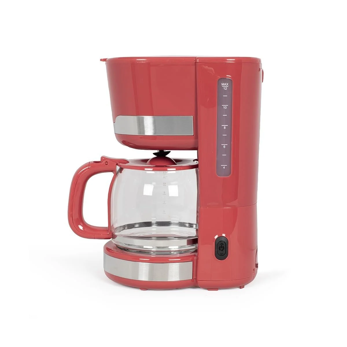 Кофеварка электрическая Livoo DOD201 14 чашек 1000 Вт красная, фото №2