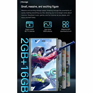 Смартфон Cuifati S23 Pro 3.0" 3D Glass Ultra Thin 3G Пурпуровий synthetic.ua - Фото 1