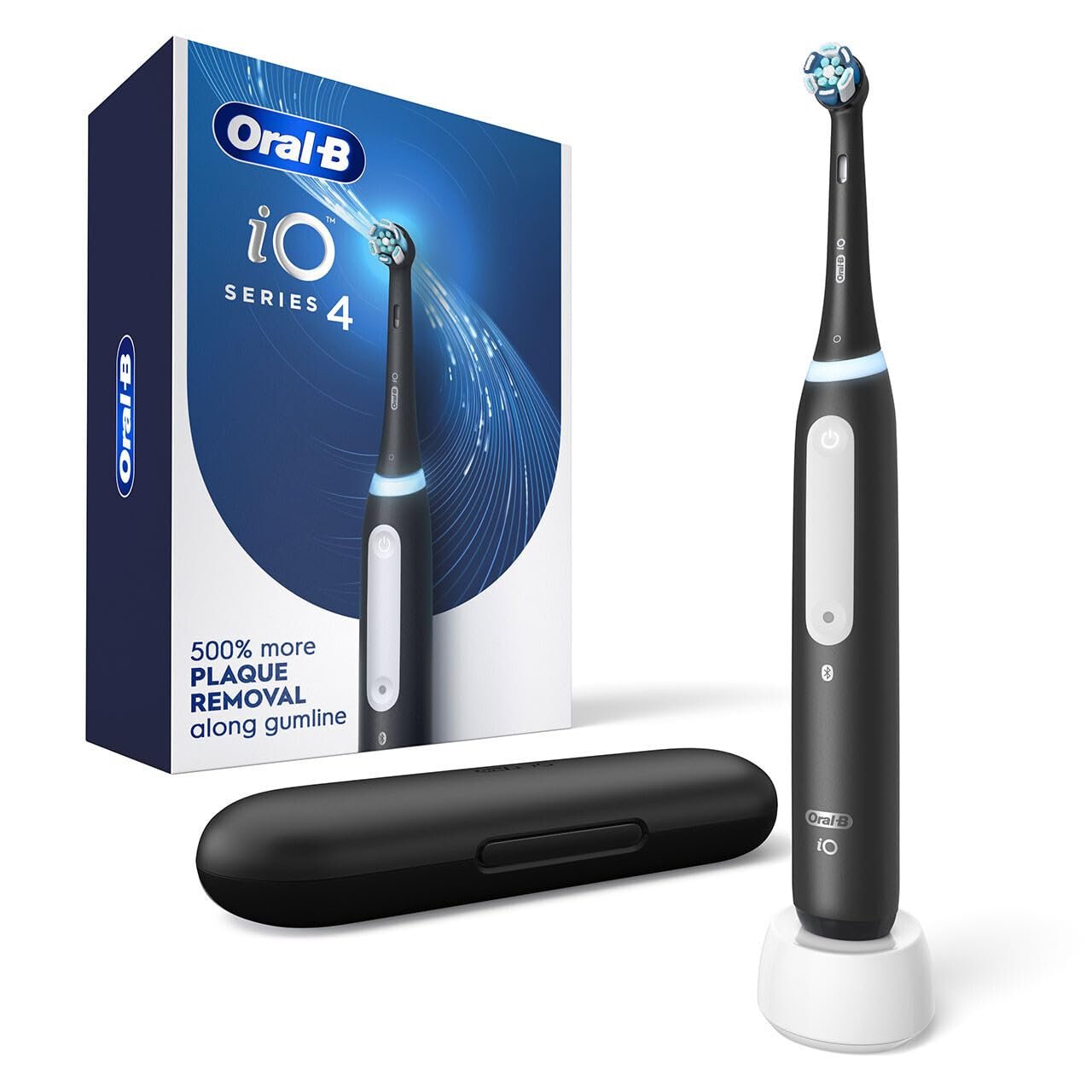 Зубная щетка Braun Oral-B iO Series 4 Matt Black, фото №3