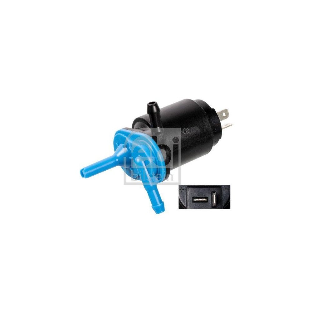 Насос стеклоомывателя FEBI BILSTEIN 14368 для ALFA ROMEO FIAT, фото №2 Насос стеклоомывателя FEBI BILSTEIN 14368 для ALFA ROMEO FIAT, фото №2