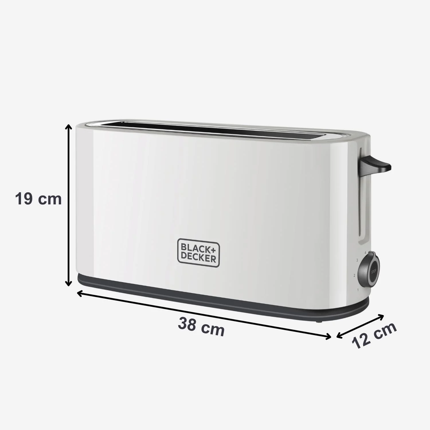 Тостер Black+Decker BXTO1001E 1000 Вт, білий, фото №8 Тостер Black+Decker BXTO1001E 1000 Вт, білий, фото №8