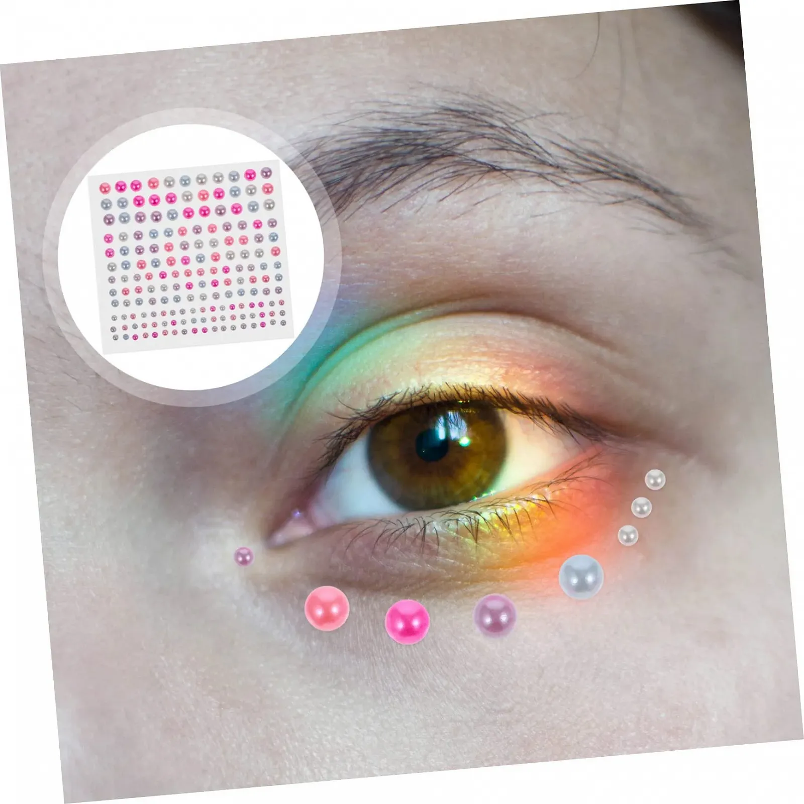 Жемчужные наклейки Симфония NUOBESTY 20 листов, фото №8