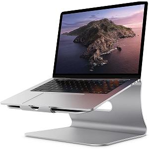 Подставка для ноутбука Apple MacBook и всех ноутбуков Алюминиевая Серебристая - Фото 1