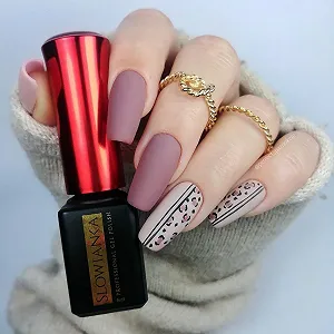 Гель-лак Slowianka Nail Trends Гибридный Коричневый 8г, 144 Zuza - Фото 1