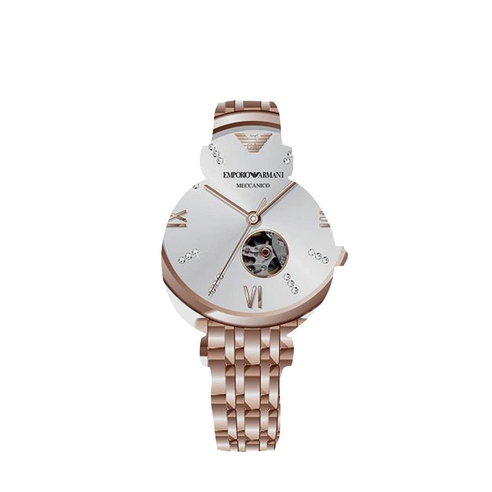 Женские Автоматические Часы Emporio Armani Rose Gold Нержавеющая Сталь, Размер корпуса 34 мм, фото №8 Женские Автоматические Часы Emporio Armani Rose Gold Нержавеющая Сталь, Размер корпуса 34 мм, фото №8