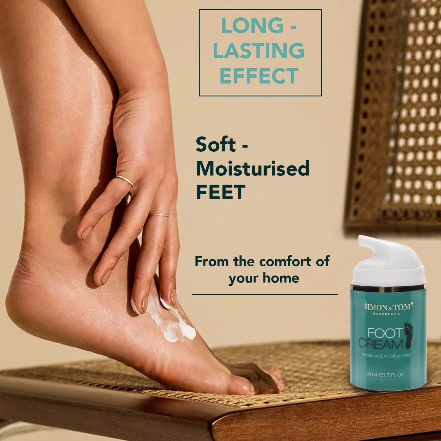 Крем для ног Simon&Tom с аргановым маслом и маслом чайного дерева антибактериальный 50 мл, фото №6 Крем для ног Simon&Tom с аргановым маслом и маслом чайного дерева антибактериальный 50 мл, фото №6