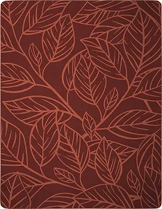 Покривало Villeroy & Boch Aurora Bordeaux, темно-червоне, 150 x 200 см - Фото 1