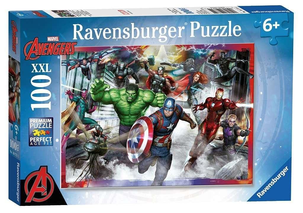 Пазл Ravensburger Marvel Avengers Assemble XXL 100 шт., фото №1