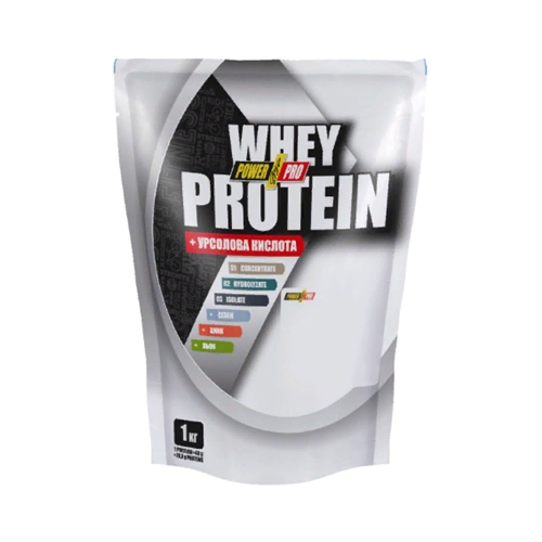 Протеин Power Pro Whey Protein 1000 g 25 servings Flat White, фото №1