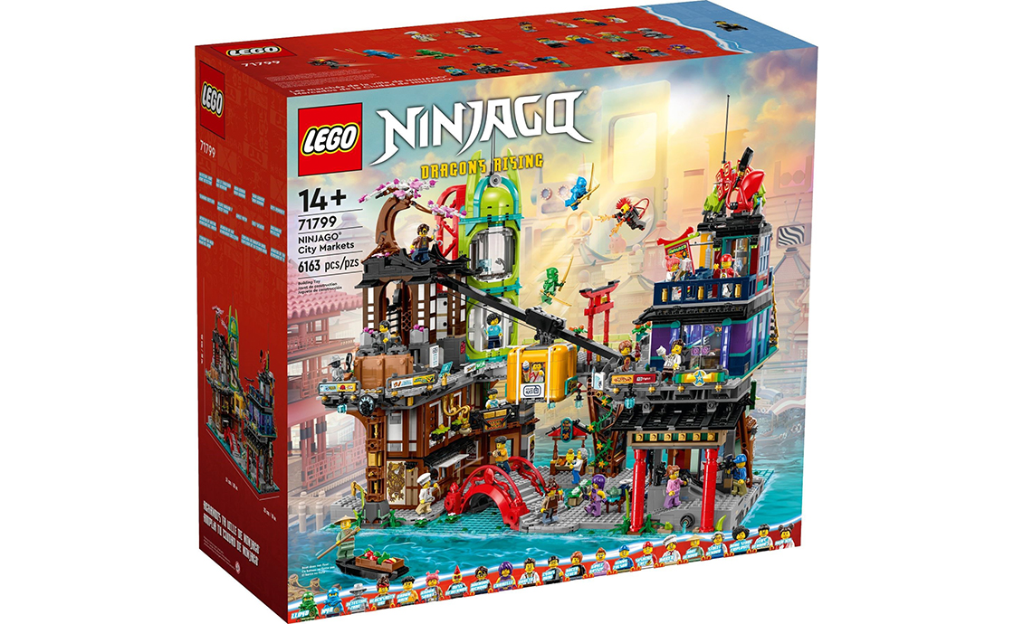 Конструктор Лего LEGO NINJAGO Рыночная площадь (71799), фото №1