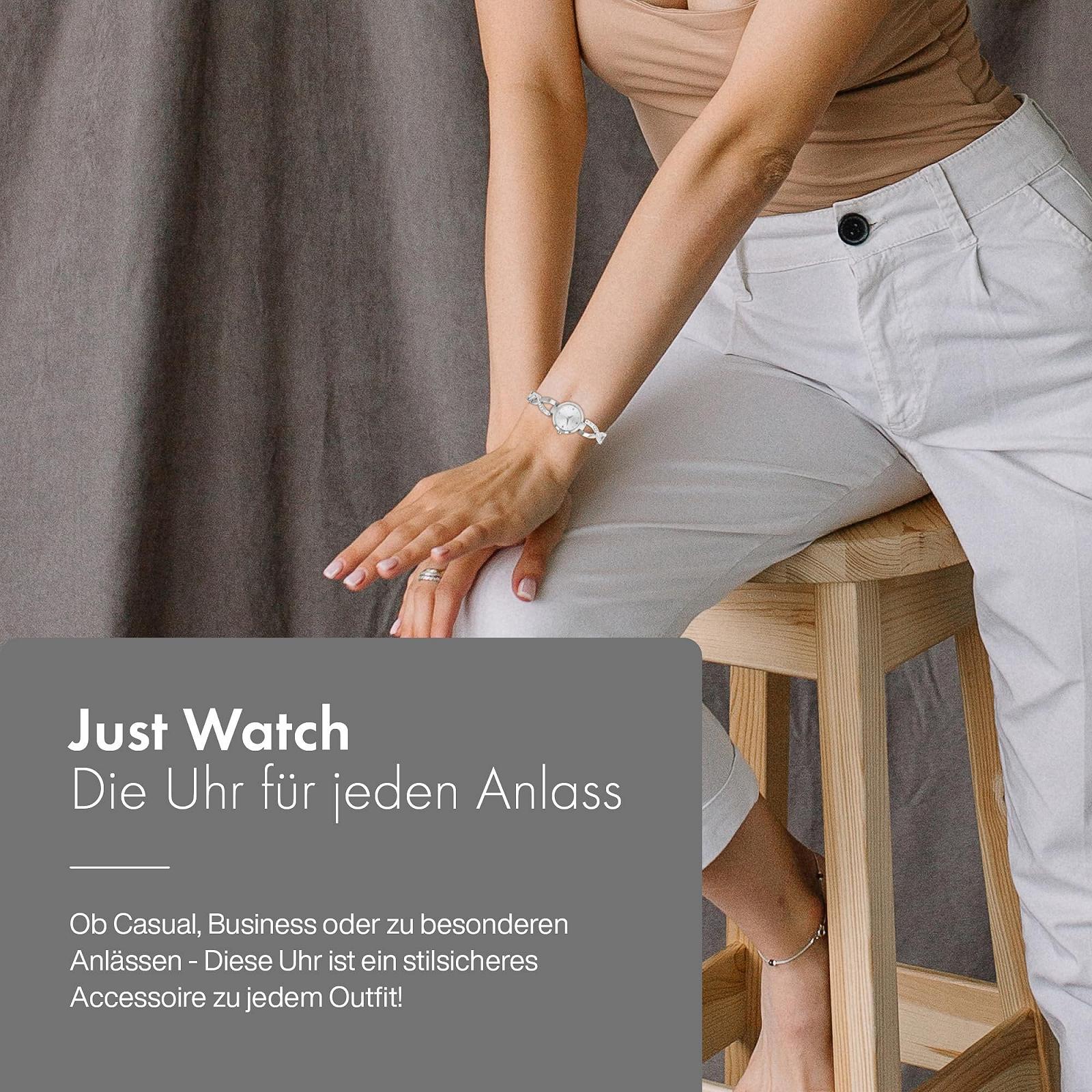 Часы Женские Just Watch Relana JW10174 Сталь Застежка-крючок Аналоговый Кварц, фото №5