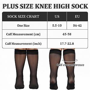 Женские гольфы 6 пар 15 Denier Дышащие нейлоновые гольфы для женщин Большие размеры Прозрачные нейлоновые чулки Тонкие чулки Дышащий удобный пояс Черный и телесный цвет synthetic.ua - Фото 1