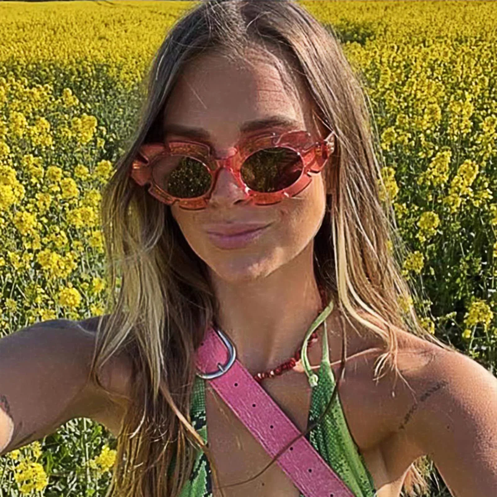 Сонцезахисні Окуляри Вінтажні LJCZKA Котяче Око, фото №2