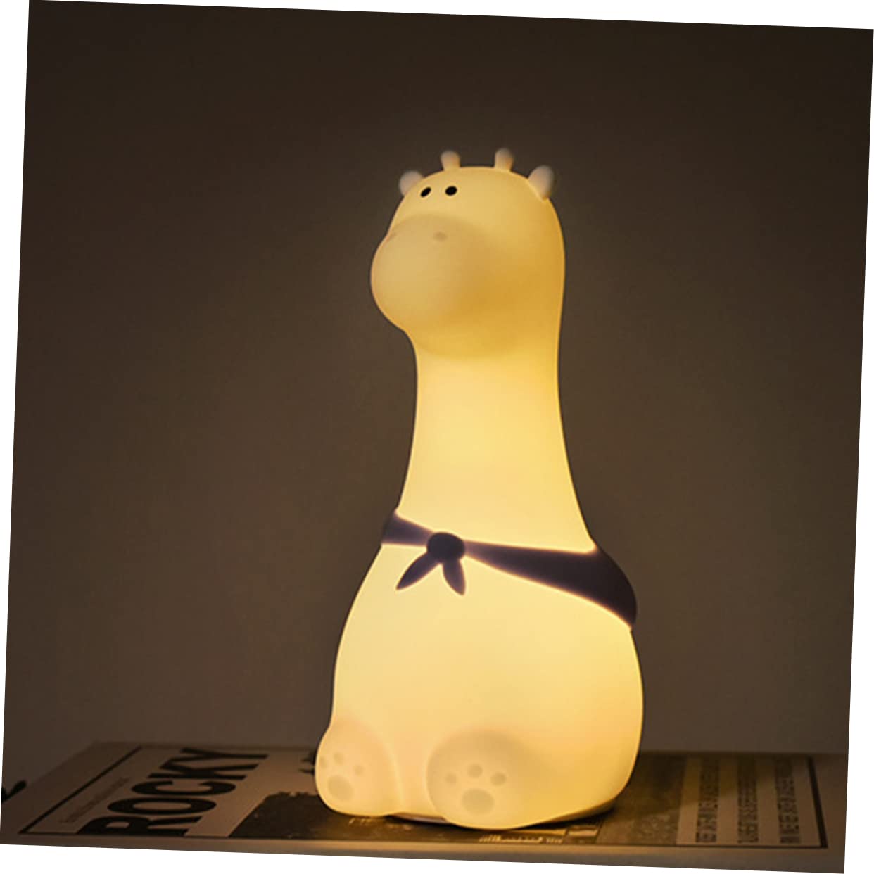 Ночник Housoutil Giraffe LED для детской комнаты USB зарядка ABS набор из 3 шт., фото №5