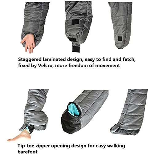 Спальный мешок Humanoider Schlafsack для взрослых супер легкий, фото №4