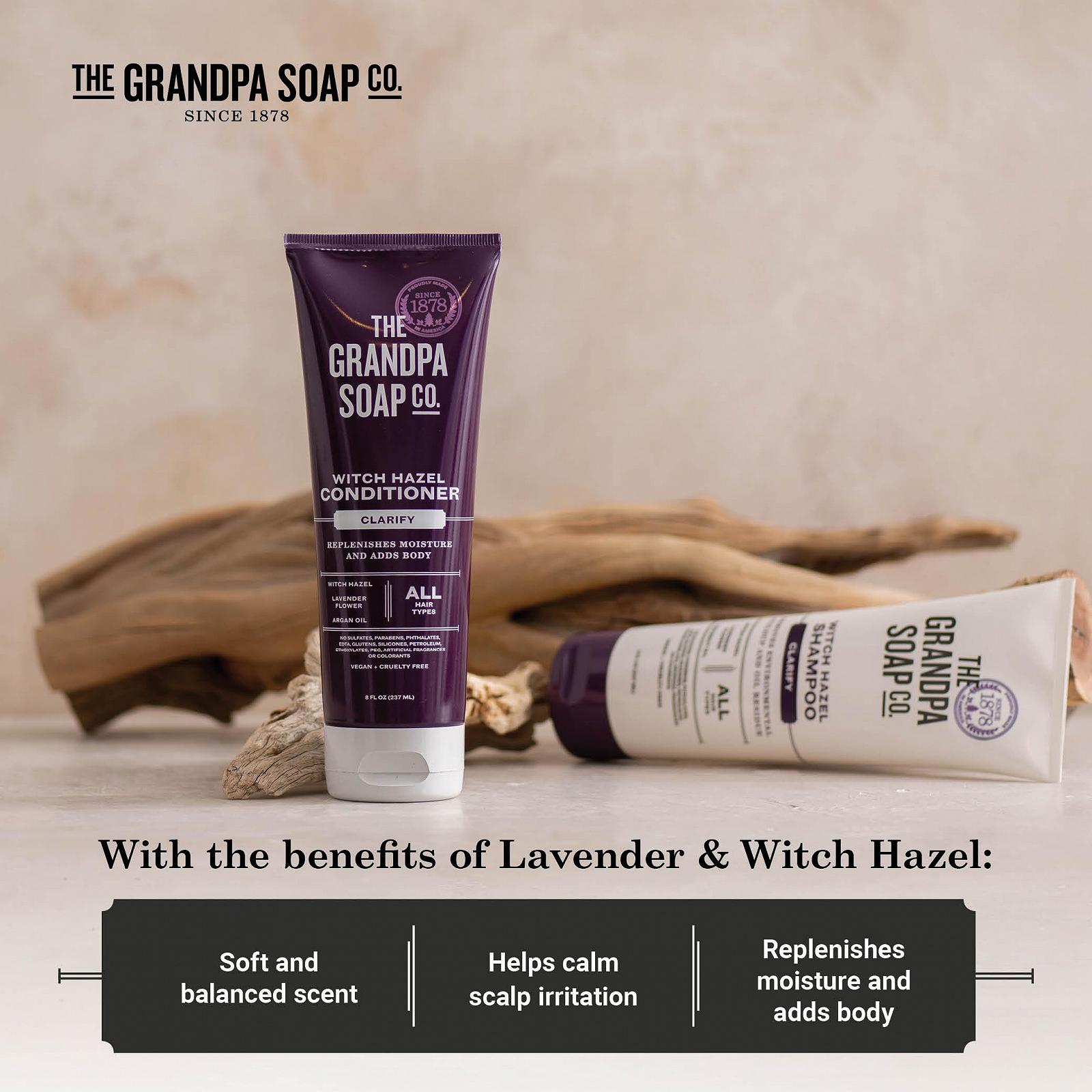 Кондиционер Grandpa's Witch Hazel Clarify 8 жидких унций (235 мл), фото №4
