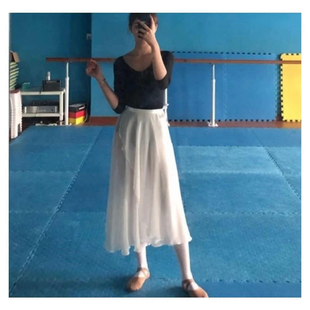 Танцювальна спідниця-обгортка Шифон, фото №6