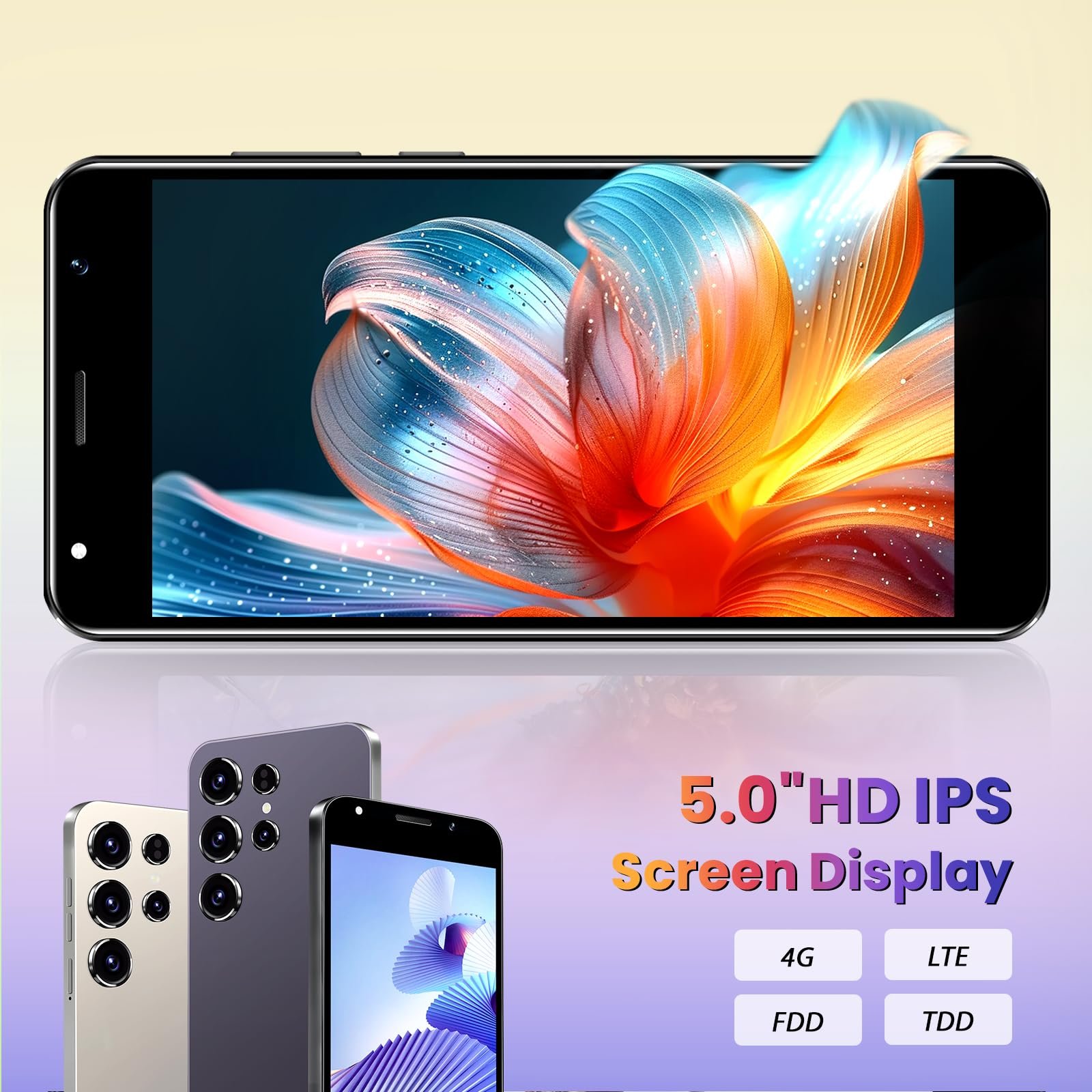 Смартфон T27 5.0 дюймов 2GB RAM 16GB ROM 4G LTE Grey, фото №6