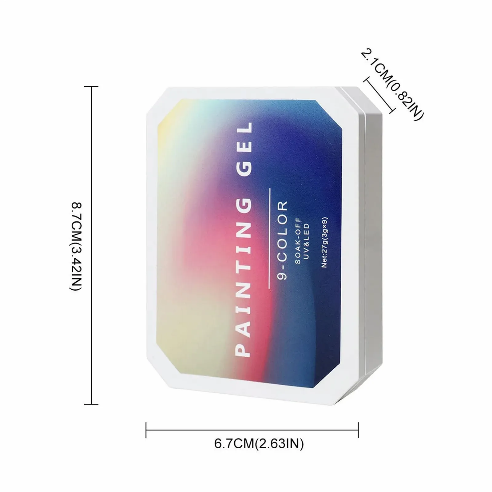 Гель-лак - Набор - 12 цветов Твердый гель-лак - Набор, устойчивый к сколам цвет для маникюра | Включает спонж и металлический захват для градиентного искусства, салонного качества - Дизайн ногтей для взрослых, девушек, фото №7 Гель-лак - Набор - 12 цветов Твердый гель-лак - Набор, устойчивый к сколам цвет для маникюра | Включает спонж и металлический захват для градиентного искусства, салонного качества - Дизайн ногтей для взрослых, девушек, фото №7