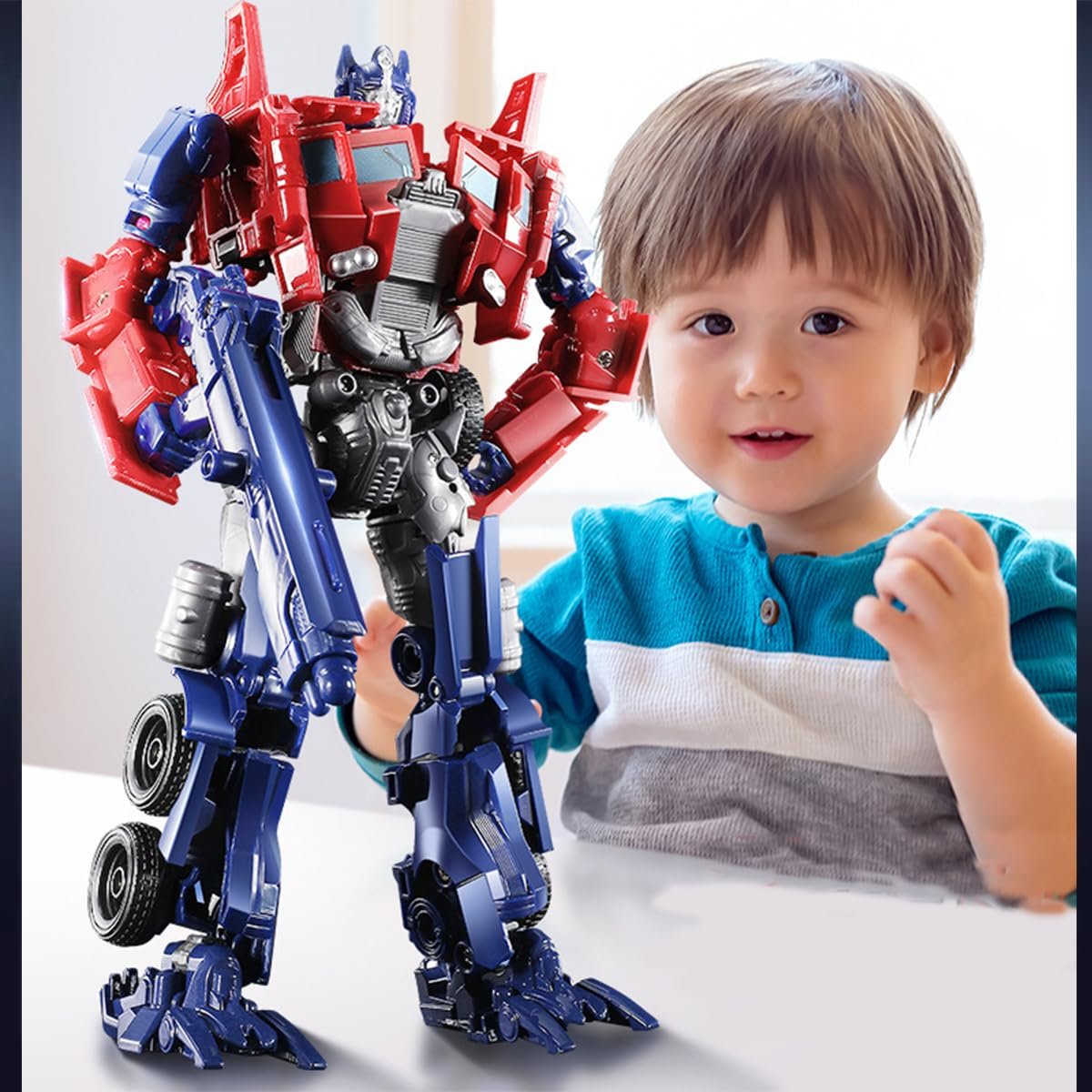 Трансформер Doyomtoy, робот, Bumblebee, Sky Warrior, Wire Rope Warrior, Optimus Prime, фото №6