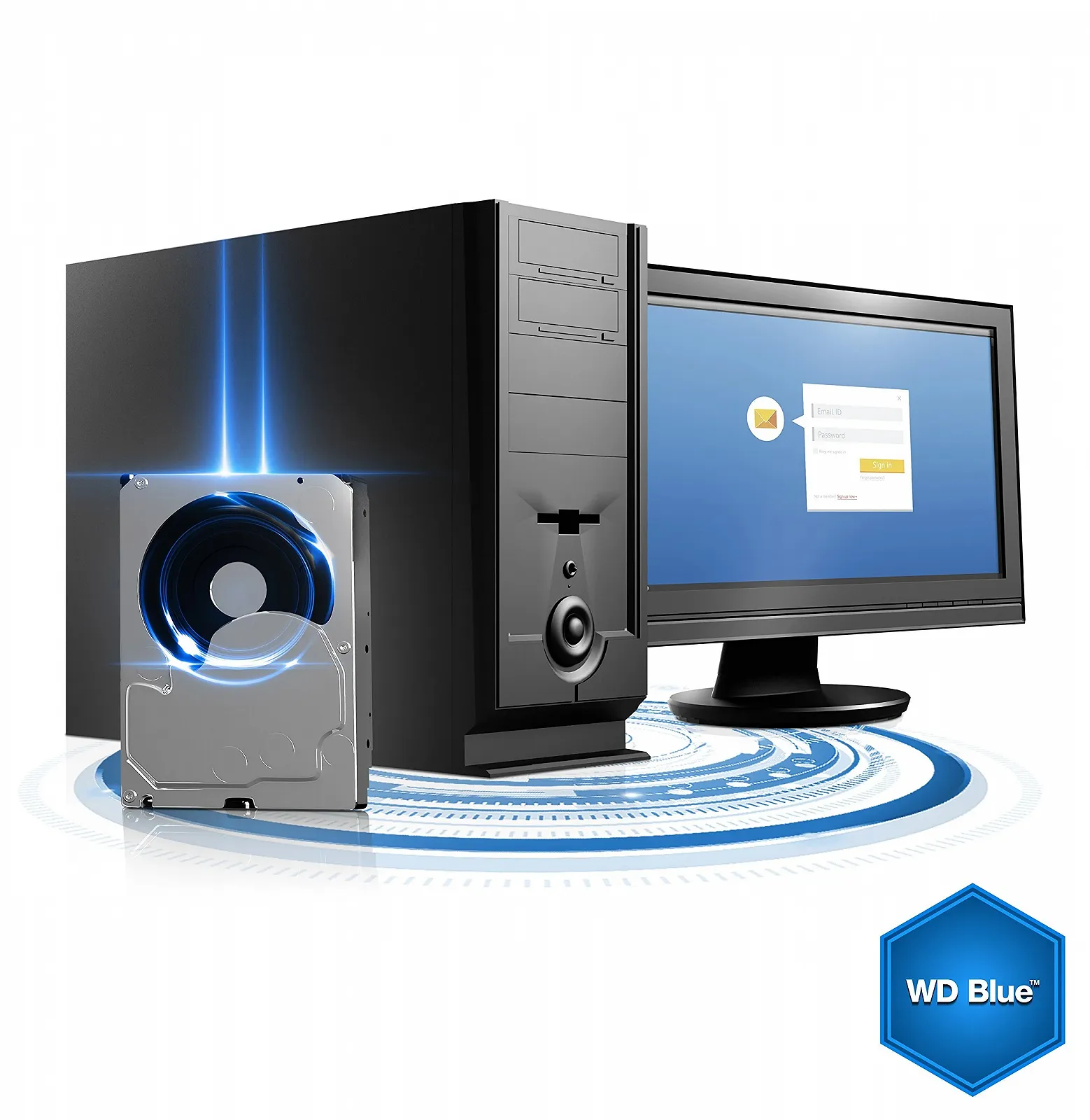 Внутренний жесткий диск Western Digital WD10EZRZ 3.5” 5400 RPM 64 MB SATA, фото №6