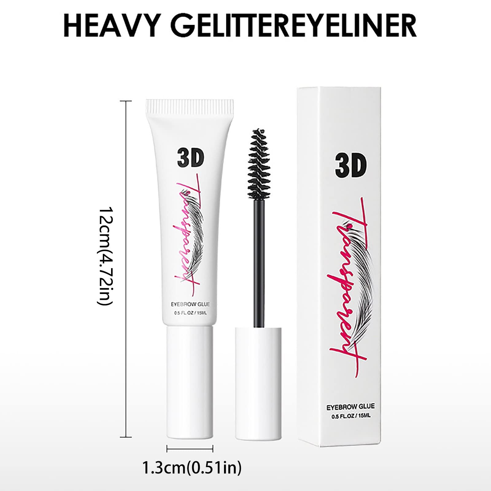 Гель для брів Прозорий 15 мл, фото №6 Гель для брів Прозорий 15 мл, фото №6