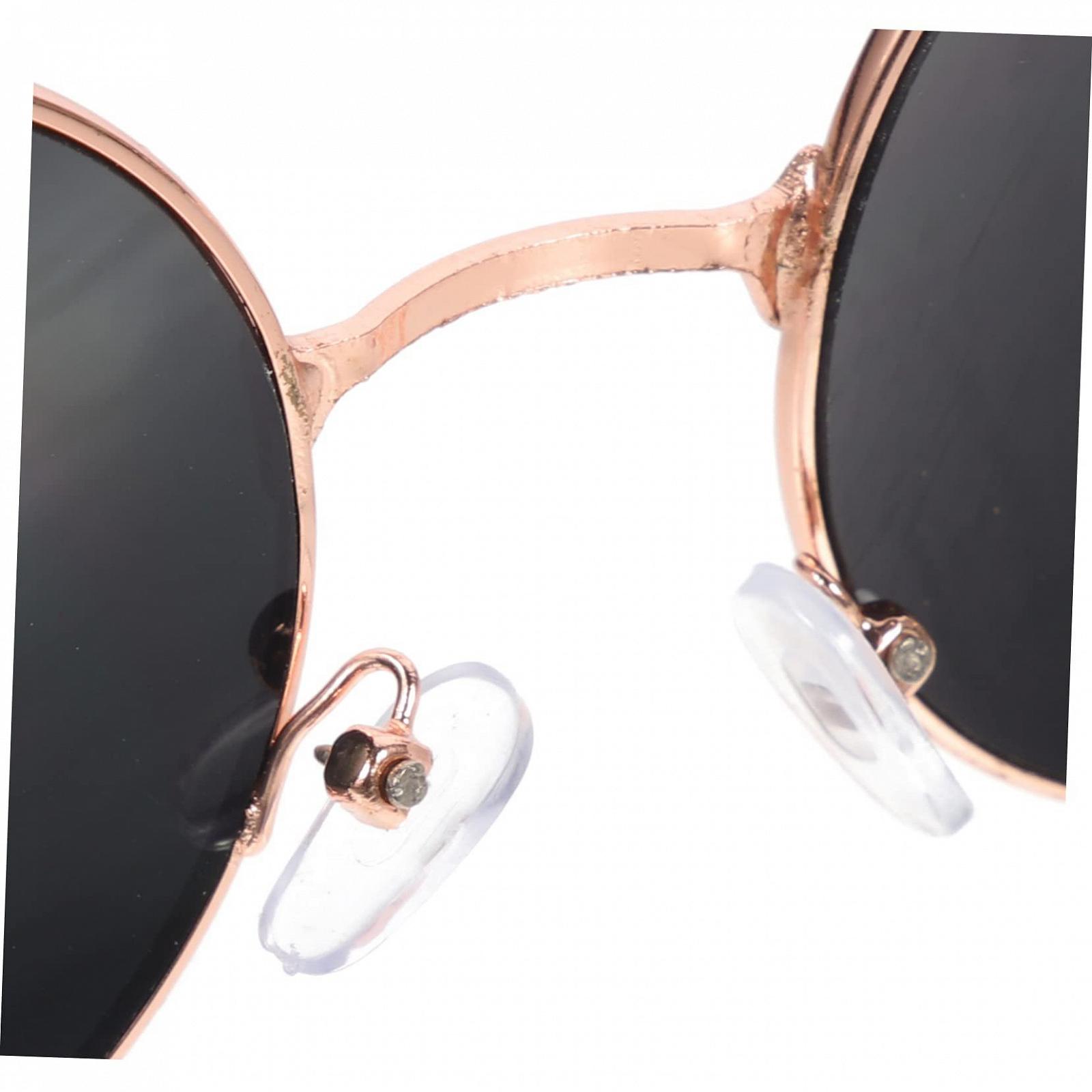 Сонцезахисні окуляри PACKOVE Круглі Модні Вінтажні 4 шт, фото №2