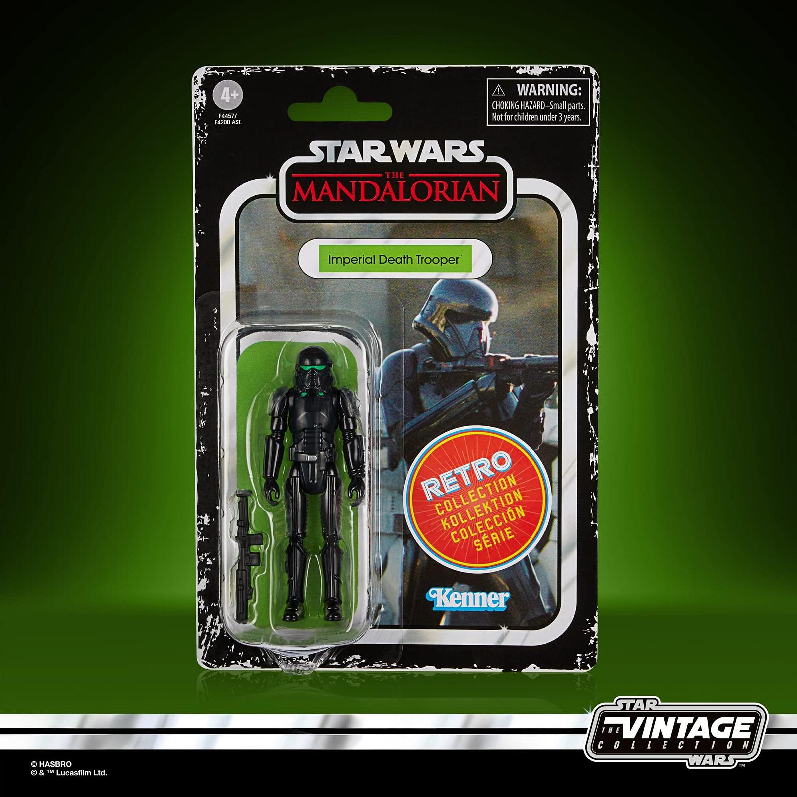 Фигурка Imperial Death Trooper Star Wars Retro Collection 9,5 см Star Wars: The Mandalorian, фото №6