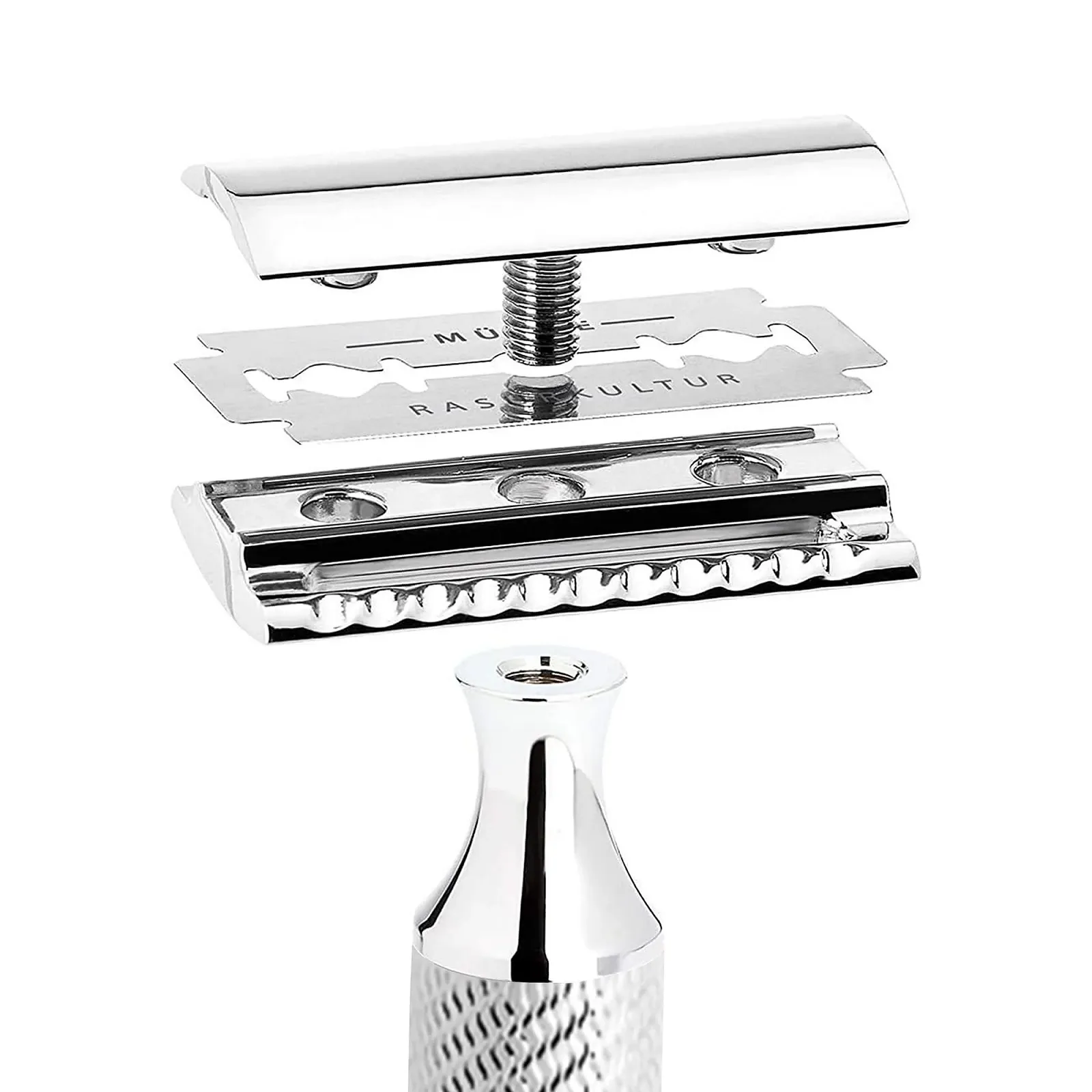 Набор для бритья MÜHLE Traditional Закрытый гребень Хром, фото №6 Набор для бритья MÜHLE Traditional Закрытый гребень Хром, фото №6