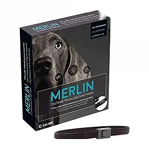 Нашийник проти бліх та кліщів Calier Sac Merlin 65 см 2 шт 120 г - Фото 1