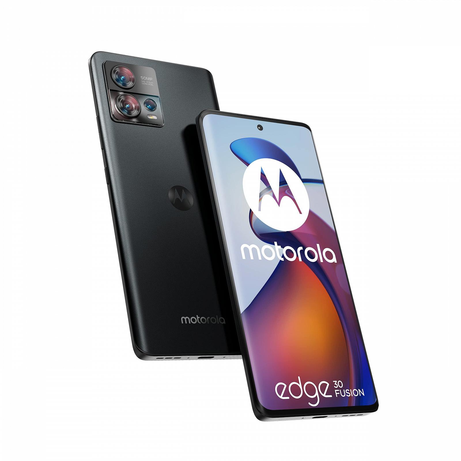 Смартфон Motorola Edge 30 Fusion 5G 128GB Black, фото №7