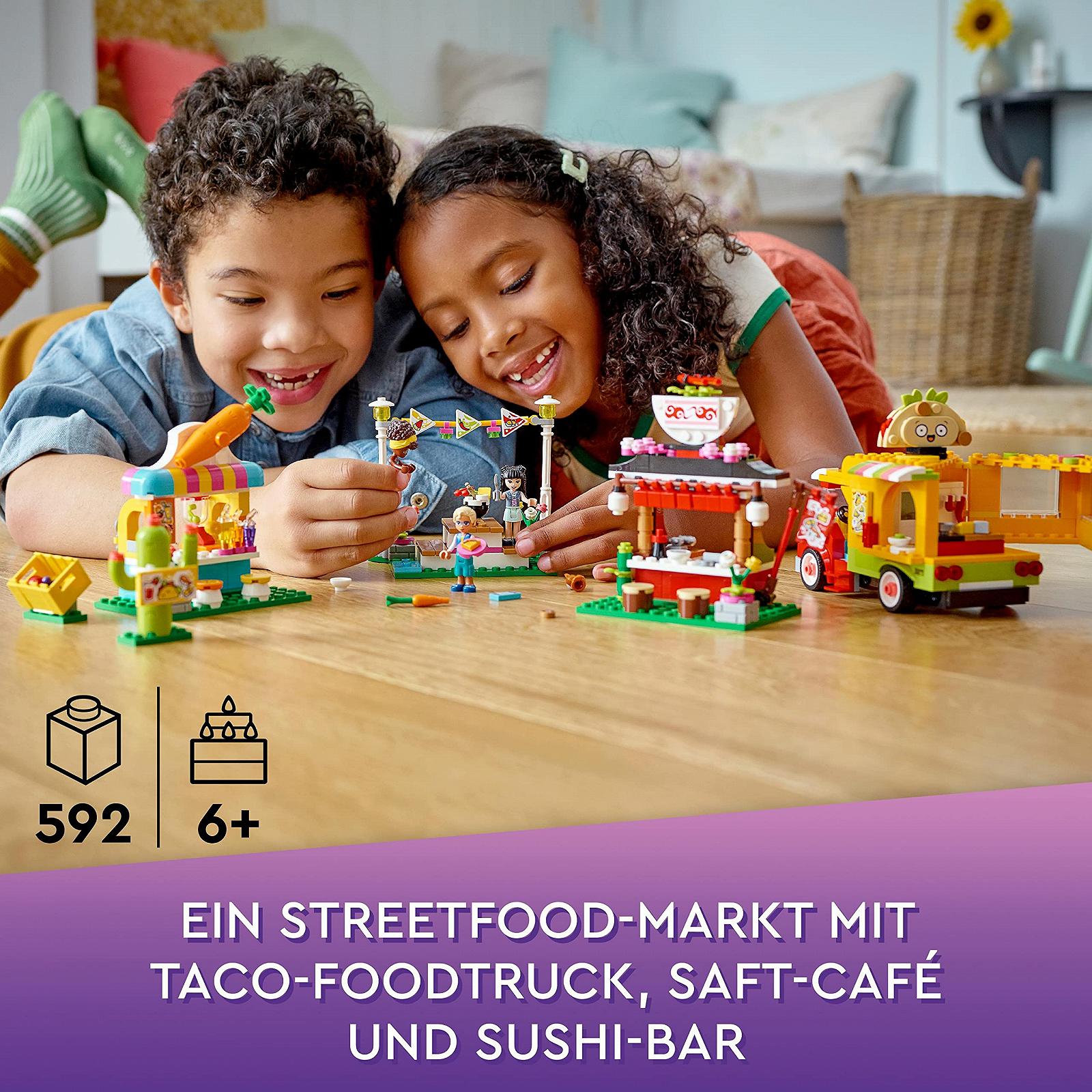 Конструктор LEGO Friends 41701 Street Food Market, фото №2