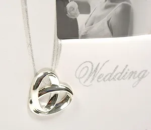 Свадебный Фотоальбом Обручальные Кольца и Бабочка Белый synthetic.ua - Фото 1