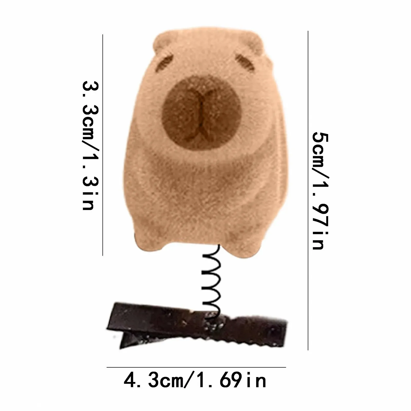 Заколка для волос Capybara, для ежедневного использования, мультяшные аксессуары для волос для девочек, разноцветный набор заколок, фото №5 Заколка для волос Capybara, для ежедневного использования, мультяшные аксессуары для волос для девочек, разноцветный набор заколок, фото №5