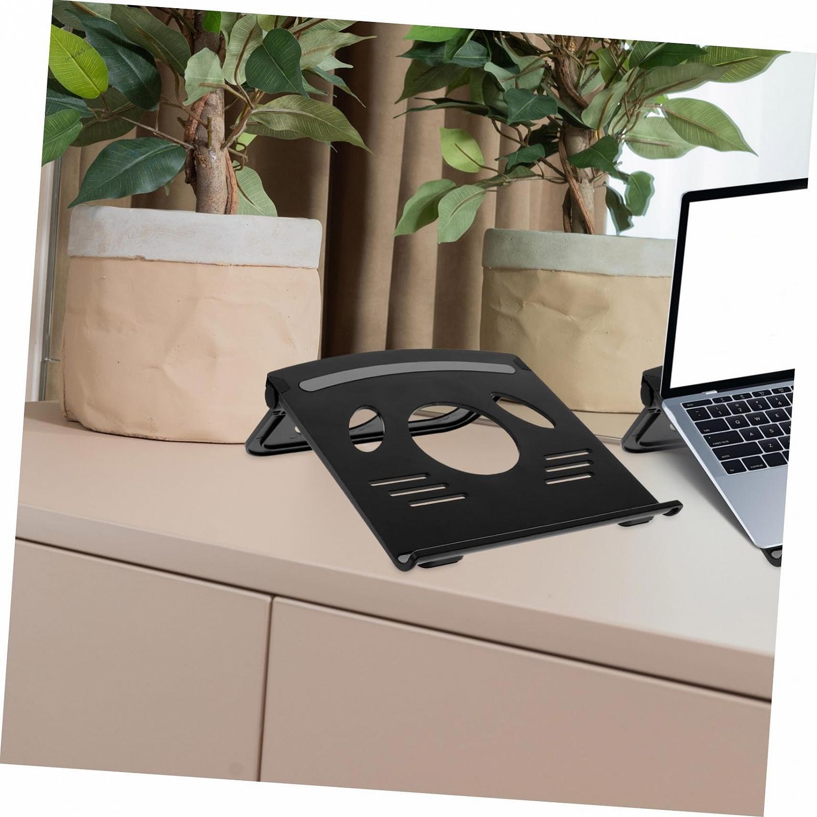 Підставка для ноутбука Homoyoyo ABS і силікон, компактна, для столу, з протиковзкими накладками, простий дизайн, фото №8