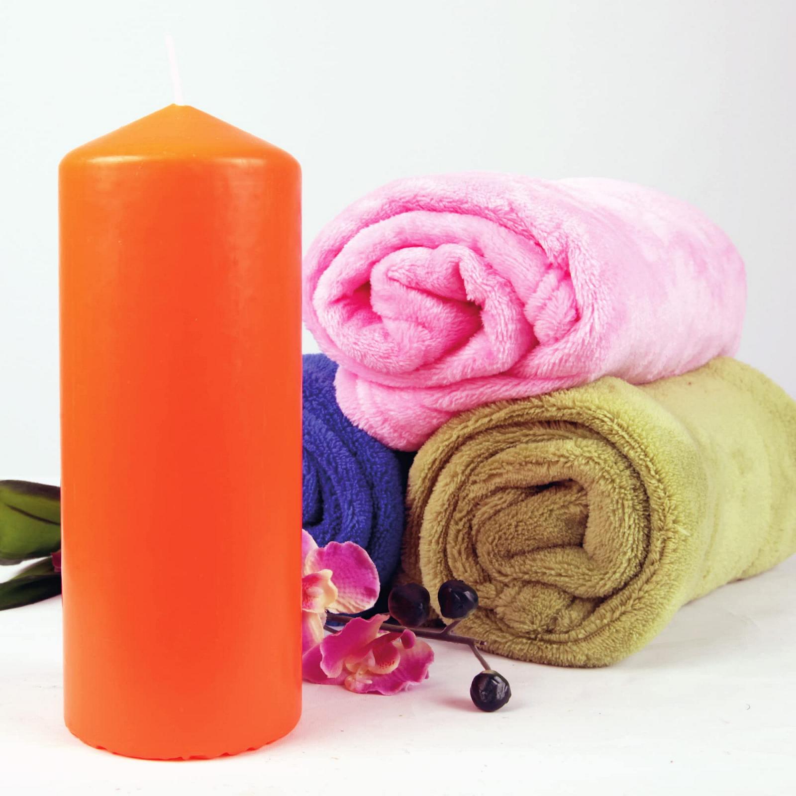 Свечи HS Wax Pillar Candles диаметр 8 см x 20 см (разные цвета), фото №5 Свечи HS Wax Pillar Candles диаметр 8 см x 20 см (разные цвета), фото №5