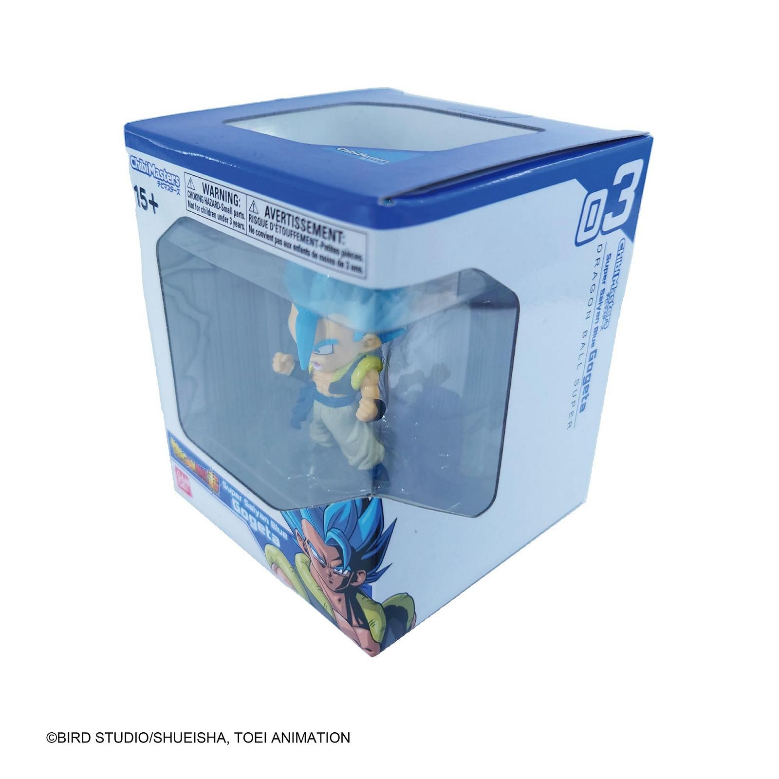 Фигурка BANDAI Chibi Masters Dragon Ball Super Супер Сайян Бог Гогета 8,5 см, Разные цвета, фото №7