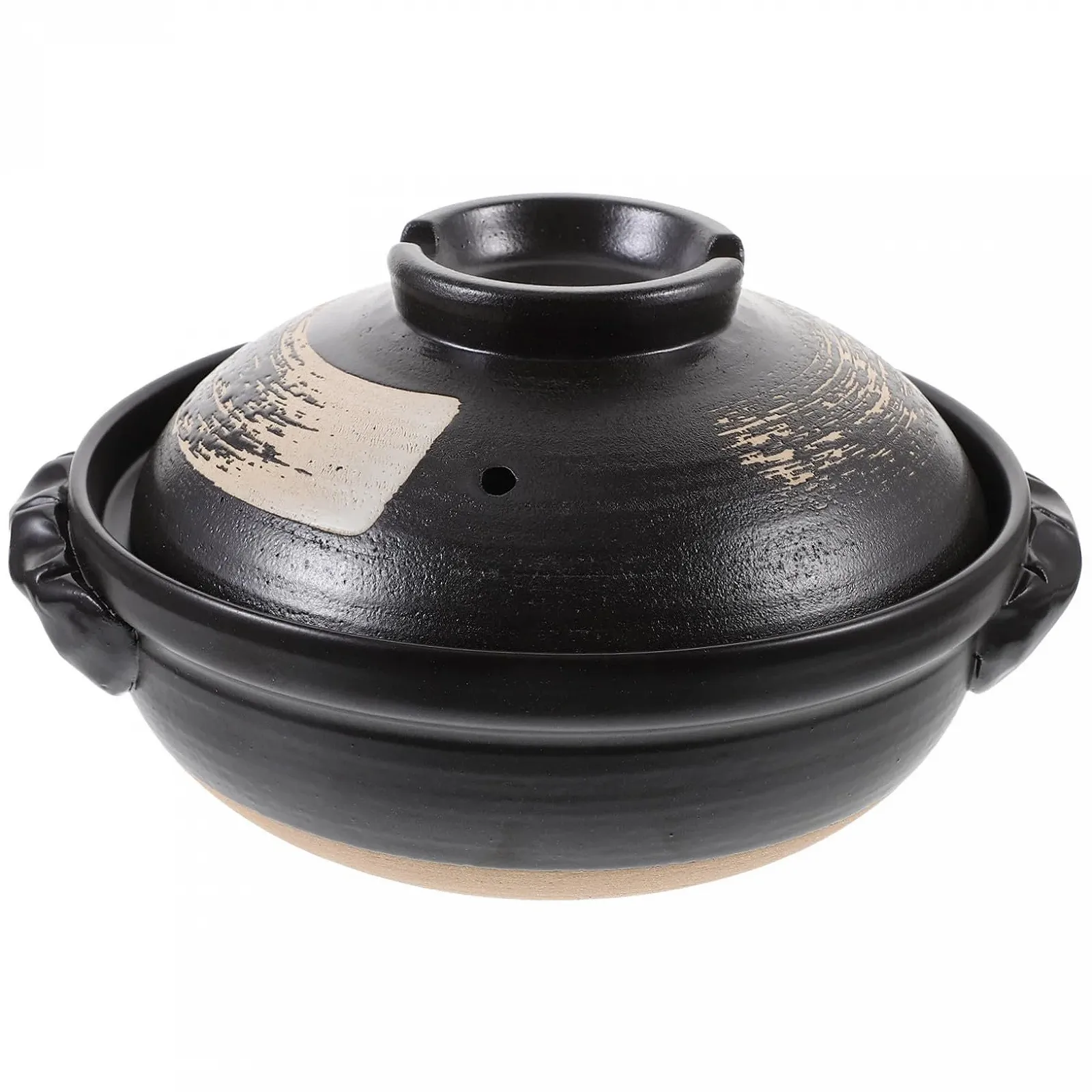 Кастрюля-сотейник керамическая антипригарная 500 мл для супа риса и каши универсальная бытовая, фото №1