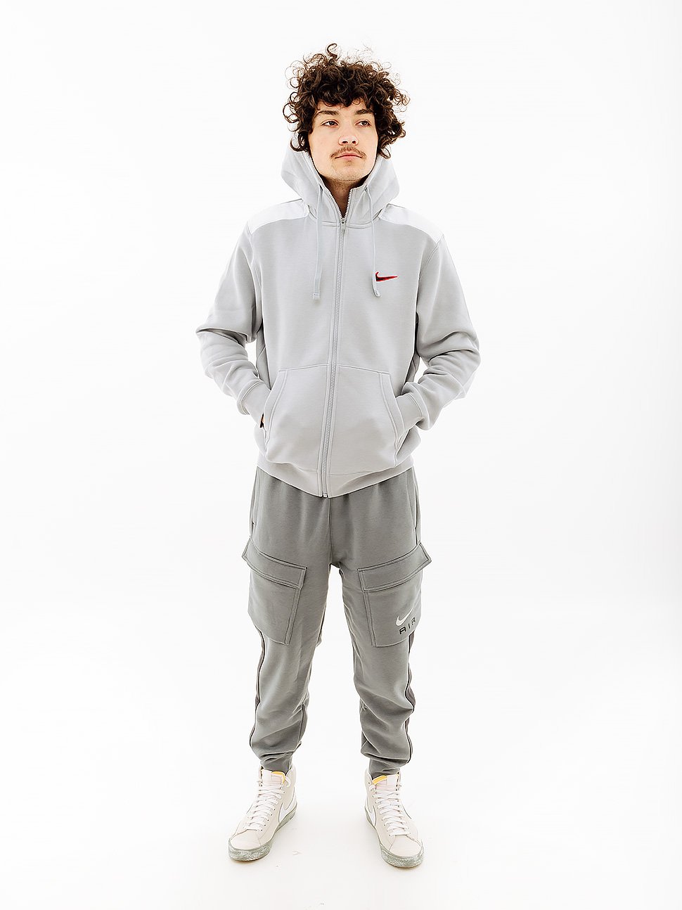 Джемпер Nike SP FLC FZ HOODIE BB XL, фото №4