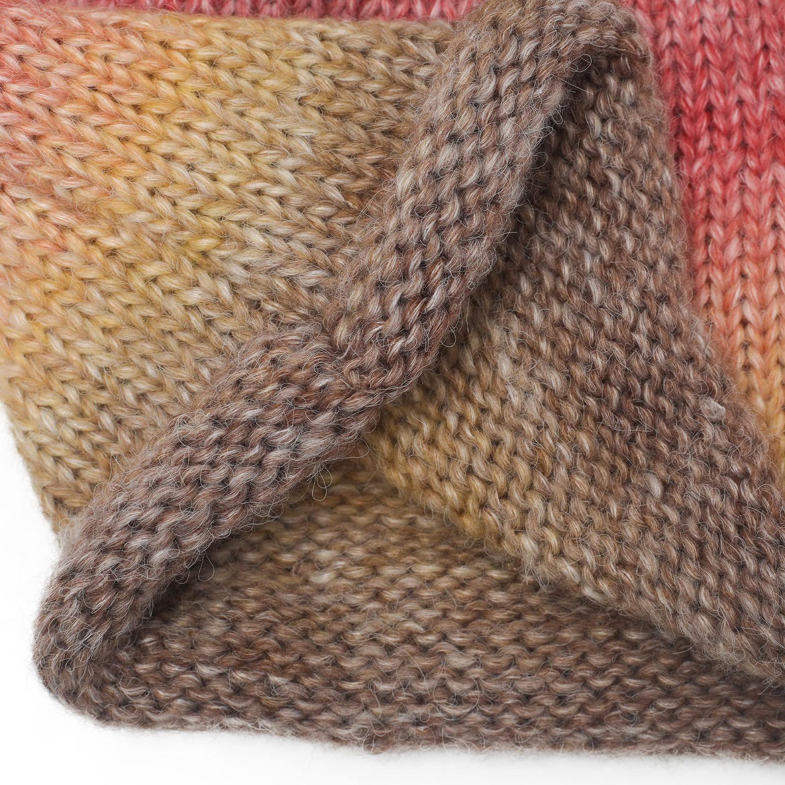 Вязаная шапка-бини ZLYC, мягкая зимняя эластичная, фото №6