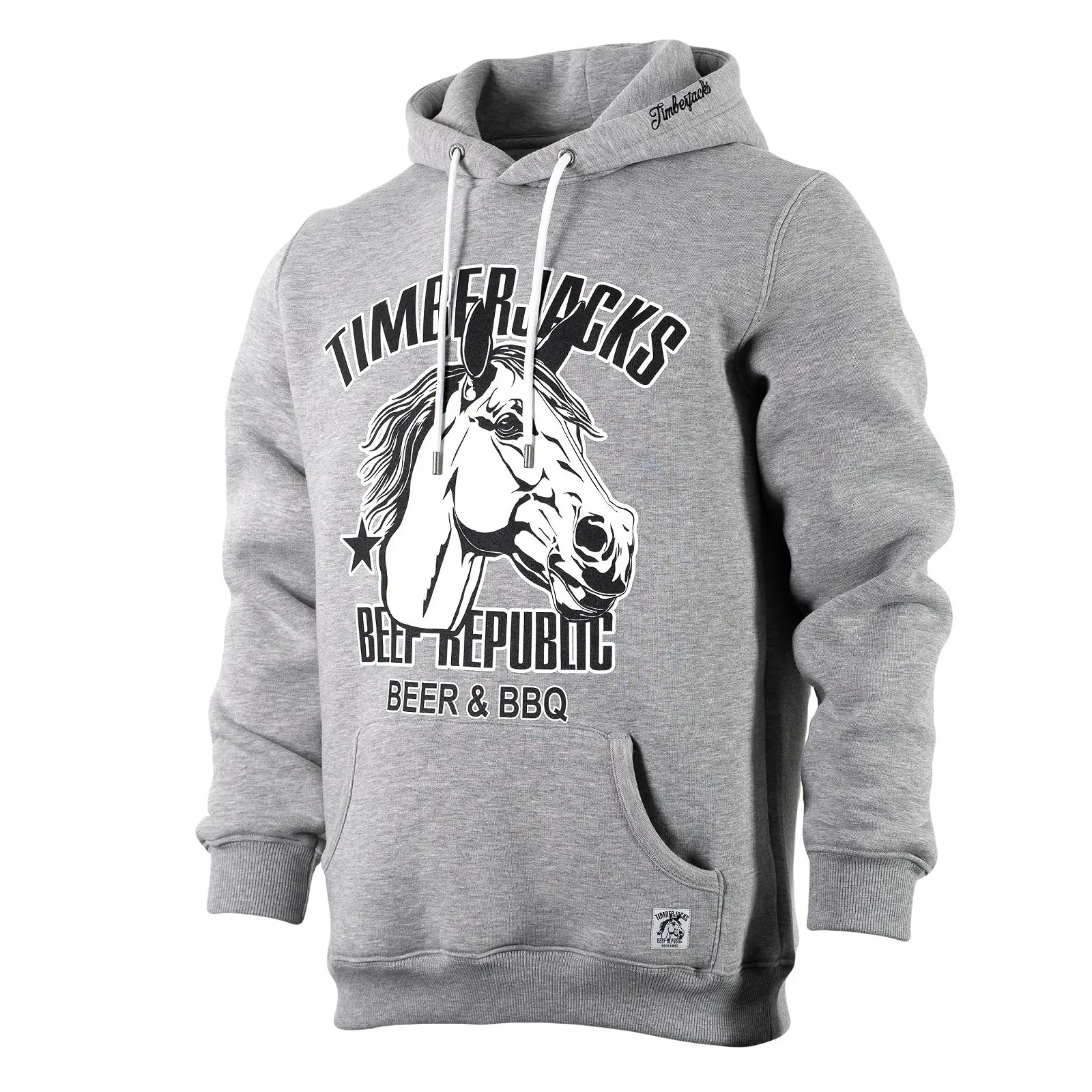 Худи Timberjacks Stallion Cuddly Heavy-Cotton Animal Farm Horse, фото №1