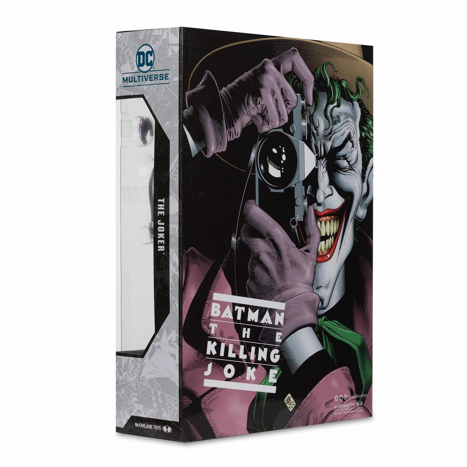Фігурка McFarlane DC Multiverse Cover Recreations The Joker (Batman: The Killing Joke) (Gold Label) 18 см, фото №13