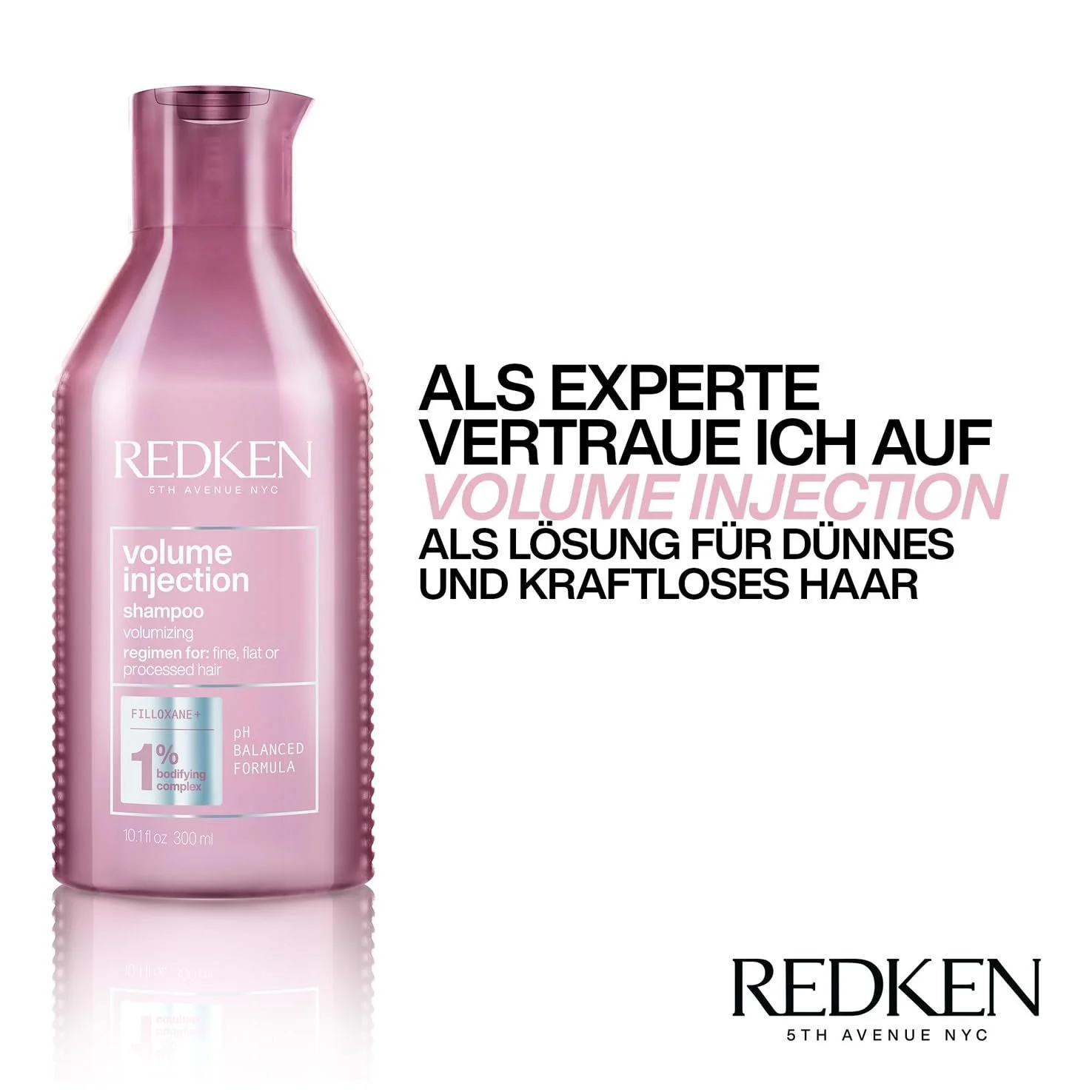 Шампунь Redken High Rise Volume Injection для объема волос, 300 мл, фото №5