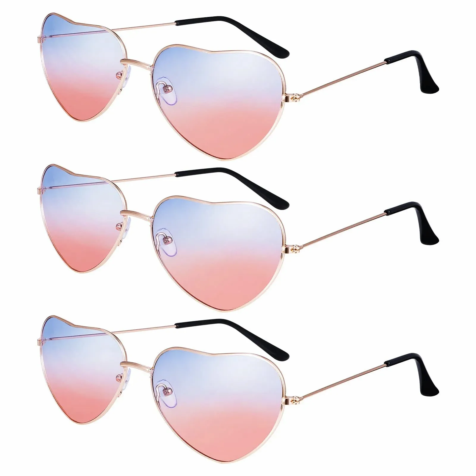 Сонцезахисні окуляри Серце (3 шт.), фото №1