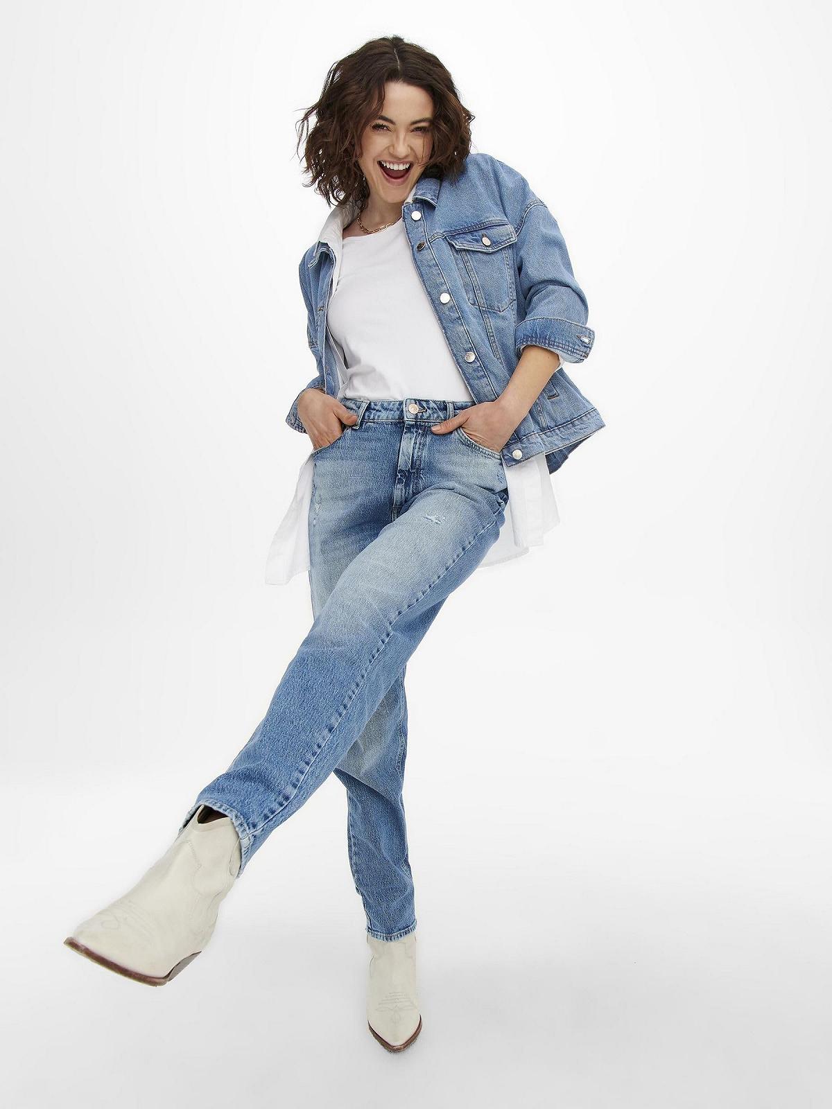 Жіноча Джинсова Куртка ONLY Onlsafe Caroline Oversize DNM Jacket Noos, фото №6