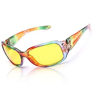 Очки для ночного вождения LVIOE Женские Желтая линза Антибликовые - Фото 1