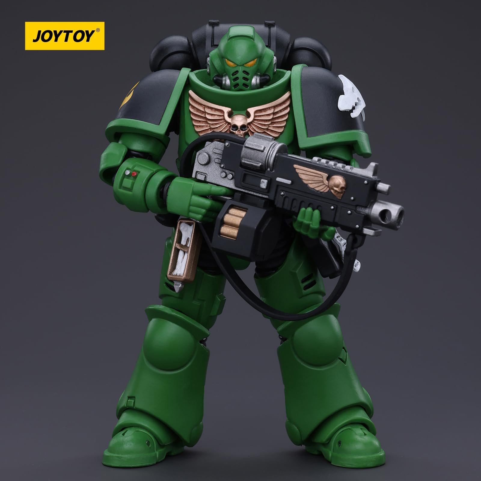 Фигурка Joytoy Warhammer 40k Salamanders Intercessors Brother Haecule 1/18, фото №3