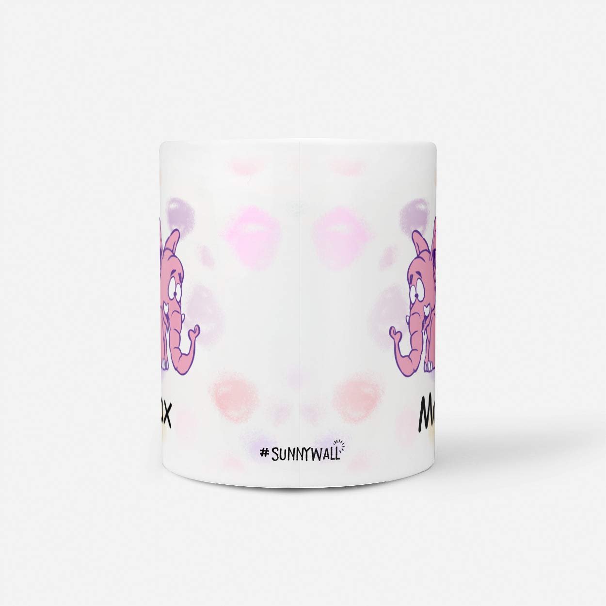 Дитяча пластикова кружка Sunnywall з іменем, слон 10, фото №2