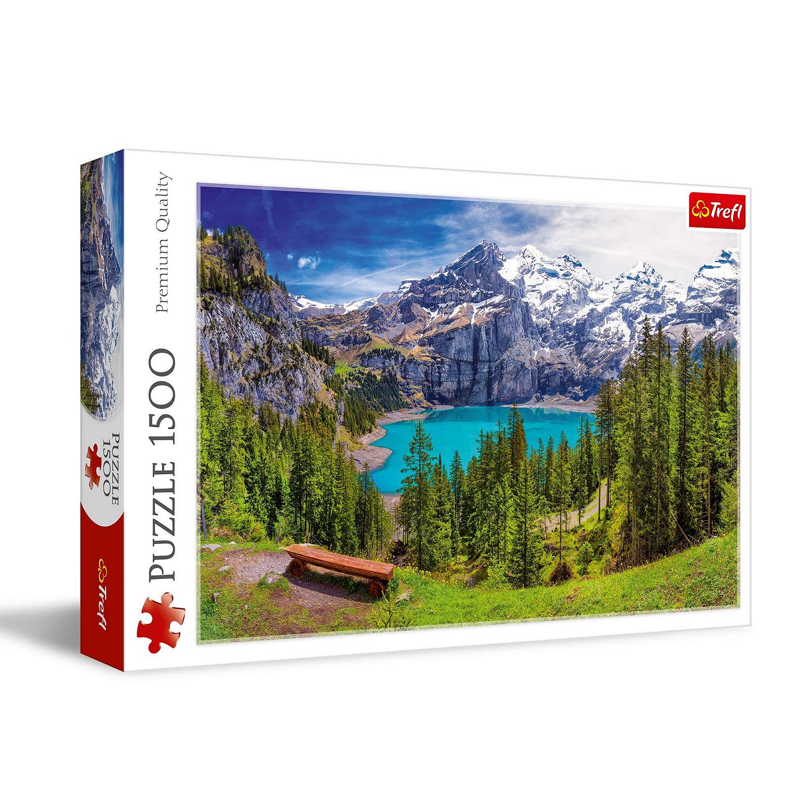 Пазл Trefl Oeschinen Lake, Alps, Switzerland 1500 елементів від 12 років, фото №1